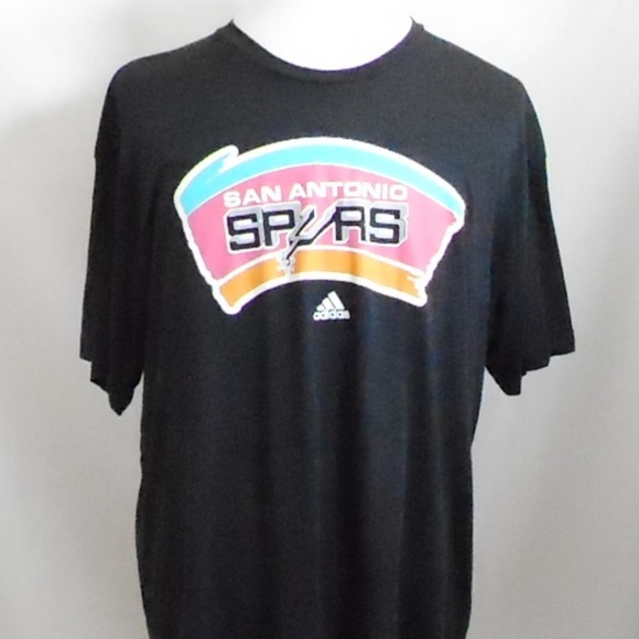 spurs retro logo shirt
